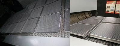 China Height 250mm Mesh Belt 150-600mm/Min Aluminium Radiator Brazing Furnace for sale