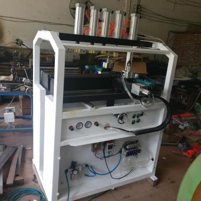 China High Efficiency 4 Workstation Radiator Making Machine 220V for sale