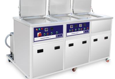 Cina macchina di pulizia ultrasonica del bagno della scanalatura 22kw, lavaggio ultrasonico della macchina 220V 50Hz del bagno breve in vendita