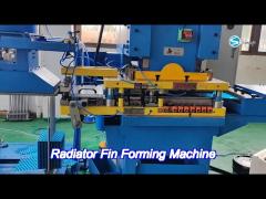 600mm collecting height and 290mm throat depth c type aluminum fin press machine