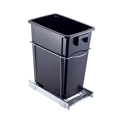 China 2021 Popular Viable Product Mini Trash Bin Square Household Waste Paper Waste Basket Plastic Bag Trash Bin for sale