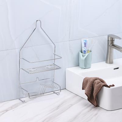 China High Quality Sustainable Bathroom Toilet Shelf Wall Shelf Bathroom Shampoo Cart for sale