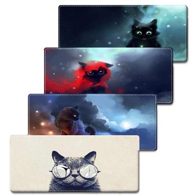 China Cusotmized Anime Silicone Mat Size Rubber Cat New Design Desk Anti-Slip Board For 400x900x2mm for sale