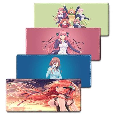 China New Design Silicone Cusotmized Anime Grill Anti-Slip Mouse Mats Size Desk Anti-Slip Table For 400x900x2mm for sale