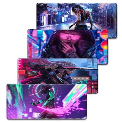 China Eco - Friendly Cyberpunk Custom High Definition Printed Exquisite Performance Mouse Pads For Students for sale