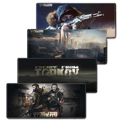 China Eco-friendly Escape Custom Desk Mat Keyboard Pad Mouse Pad High Function Tarkov Gaming Mousepad Great For Game for sale