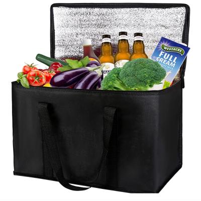 China Insulated Food Delivery Bag Cooler Bags Keep Warm Supply Thermal for Doordash Supply Cooler Bags for sale