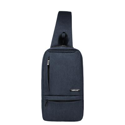 China 2022 hot sale polyester factory wholesale price new design sling chest bag for men for sale