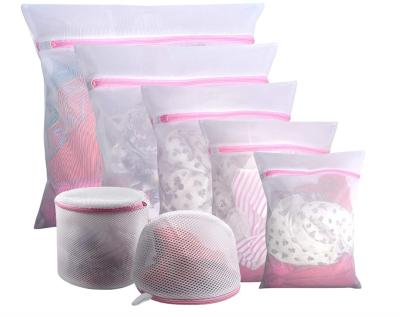 China Polyester 7Pcs Mesh Laundry Bags for Sensitive with Premium Zipper, Travel Storage Organize Bag, Clothing Wash Bags for sale