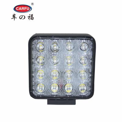 China New Product OEM aluminum car accessories FOG LIGHT universal alloy+ABS+LED decoration light car led aluminum alloy 48W car fog light price for sale