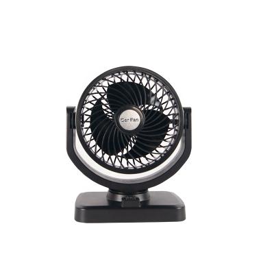 China Plastic+iron Car Accessories Fan High Quality Fan Car Usb Car Iinterior Accessories Design 12v Fan for sale