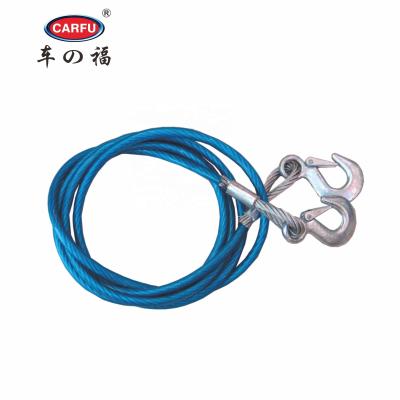 China carfu durable car towing rope CE certification 10mm emergency repair accseeory tool kit for sale