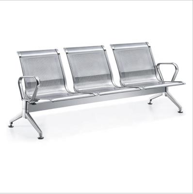 China Contemporary 2021 stainless steel one+two+three seats hospital train station airport waiting room chair for public area for sale