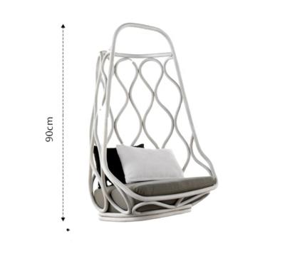 China Strong Swing Seat Best Selling Swing Hanging Chair With Hanging And Fixed Base In Patio Or Outdoor Garden Lounge for sale