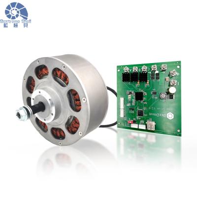 China 6,5 pulgadas - alto motor servo del esfuerzo de torsión BLDC con estructura en codificador en venta