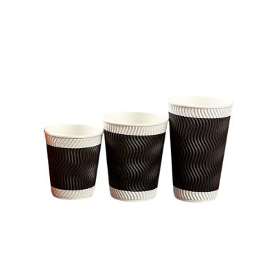 China Disposable Hot Selling Biodegradable Drink Paper Cup Coffee Milk Customized Hot Paper Cup for sale