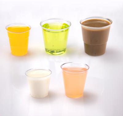 China Single Wall FREE SAMPLE Clear Plastic Cups Tasting Disposable Cups for sale