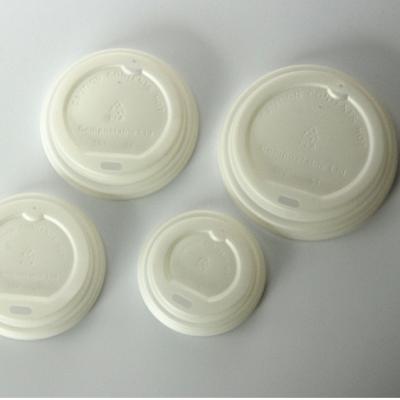 China Non spill polylactic acid milk tea LIDS factory direct sales,coffee LIDS for sale