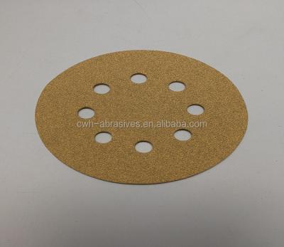 China CWH Sanders Random Orbital Sanding Disc Backing Hook and Loop Pad 5 Inch Dia For Random Orbital Sanders 8 Holes for sale