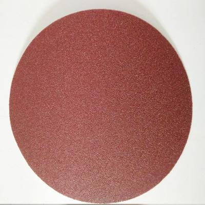 China High Quality Putty 5 Inches Without Holes Red Emery Paper Disc For Sale for sale