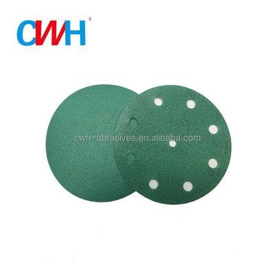 China Putty Aluminum Oxide Customized Sanding Paper Abrasive Sanding Disc For Polish for sale