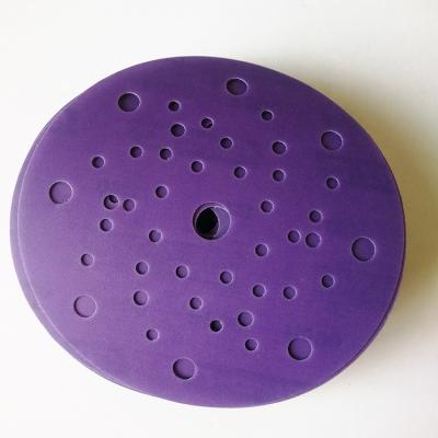 China For Auto Purple Hook And Loop 6 Inch Sanding Disc For Auto for sale