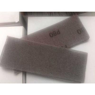 China High Efficient Polishing Car Mesh Sandpaper 70*198mm Polishing Mesh for sale