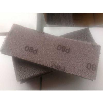 China Car Polishing Abrasive Around Sandpaper Polishing Wood Products Folding Mesh Emery Cloth Sanding Abrasive Cloth for sale