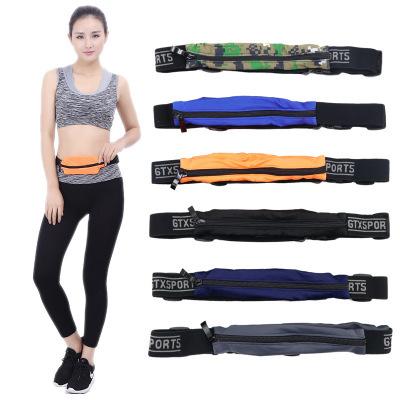 China Wholesale Elastic Mini Cloth Mini Sports Fanny Pack Mobile Phone Wallet Bag Elastic Outdoor Protective Running Waist Bag for sale