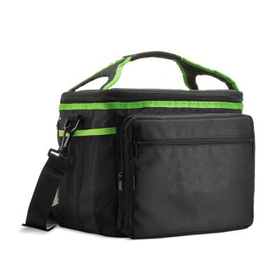 China Wholesale High Quality Eco-friendly Polyester Picnic Cooler Bags Custom Design Promotional Large Capacity Beach Cooler Bag Lunch Bag for sale