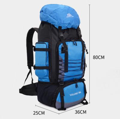 China Outdoor Sport 90L 75L Travel Bag Camping Backpack Climbing Army Bags Trekking Mountaineering Mochila Large Capacity Sport Climbing Bag for sale