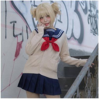 China Eco-friendly Soft Material My Hero Academia Cosplay Costume Himiko Toga Women Cosplay Anime Costume for sale