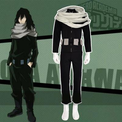 China Anime Eco-friendly Soft Material My Hero Academia Aizawa Shouta Overalls Anime Cosplay Costume Full Set for sale