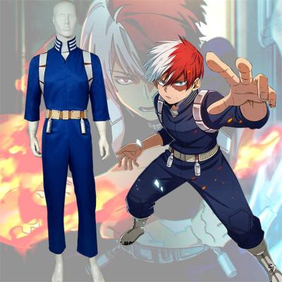 China Japanese Anime Eco-friendly Soft Material My Hero Academia Cosplay Todoroki Shoto Cosplay Costume for sale