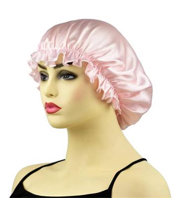 China Wholesale Custom Designer Satin Big Silk Hair Caps For Women for sale