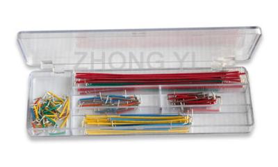 China Pre - Gesneden Beklede het Aluminiumleider van Jumper Cables Box With Copper van de 140 Strokenbroodplank Te koop