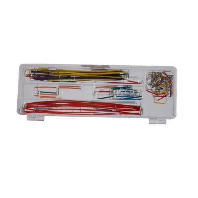 Chine Longueurs différentes 140Pcs Jumper Cable Kits With Box du kit 14 solides de planche à pain de Solderless à vendre