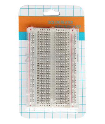 China ABS Half Soldered 400 Breadboard Projects In Electronics for sale