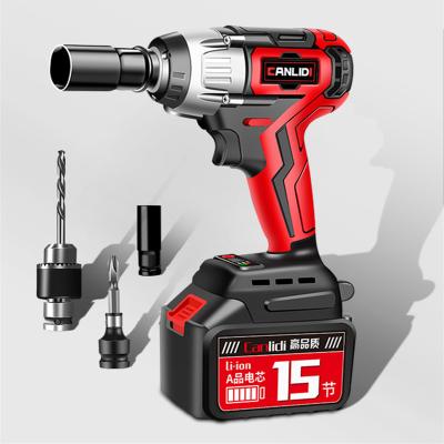 China Electric Power Tools DBS001 Brushless Rechargeable Lithium-ion Cordless Impact Wrench for sale