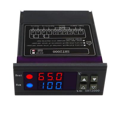 China Intelligent Digital Display Constant Temperature And Humidity Growing Greenhouse Temperature And Humidity Controller 75X34X85mm for sale