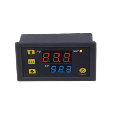 China NEW High Precision Temperature Controller Digital Display Temperature Controller Module Temperature Switch W3230 73mmX39mm Aperture for sale