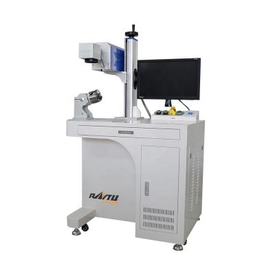 China Laser Marking Portable Type 20w 30w 50w 100w Fiber CO2 Laser Marking Machine Raytu Desktop Price for sale