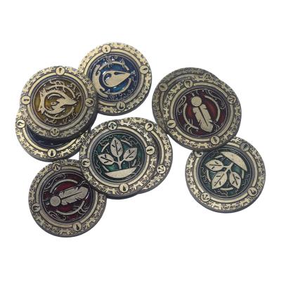 China China China Manufacturer Custom Gold Silver Metal Mark Operated Buyers Antique Coins for sale