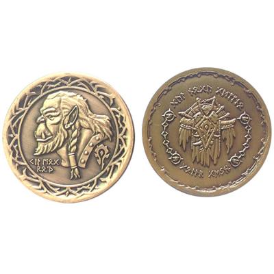 China Antique China Chinese 3d Coin Metal Coin Souvenir Challenge Metal Coin for sale