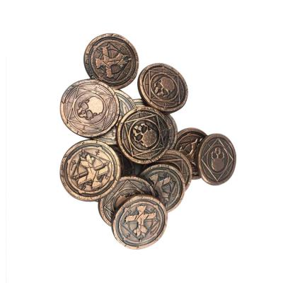 China China Good Quality Antique Brass Coin Challenge Old Souvenir Coin Cheap Custom Commemorative Coin for sale