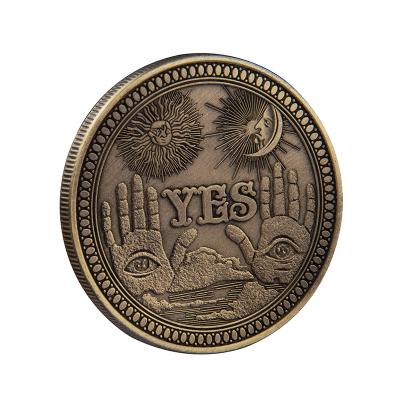 China China hot sale collectible coins commemorative coin customization metal yes no coin for sale