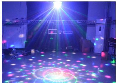 China LED  Mini crystal ball bluetooth speaker magical KTV dj Stage light mixer for sale