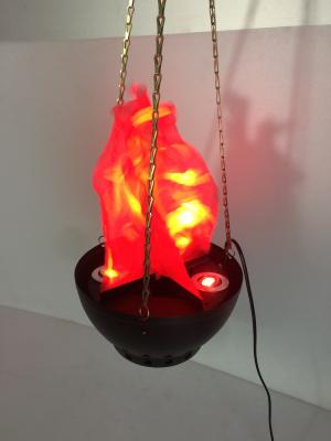 China red led silk  flame light with iron shell for sale