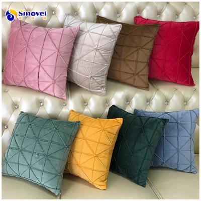 China Holland Velvet Cushion Fabric crinkle waterproof polyester for sale