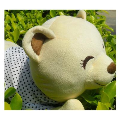 China Waterproof 100% Polyester Plush Microfiber Toy Cloth Plush Fabric For Toys for sale